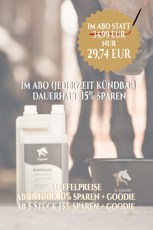 BiotinBooster - Biotin Pferd – Bild 4