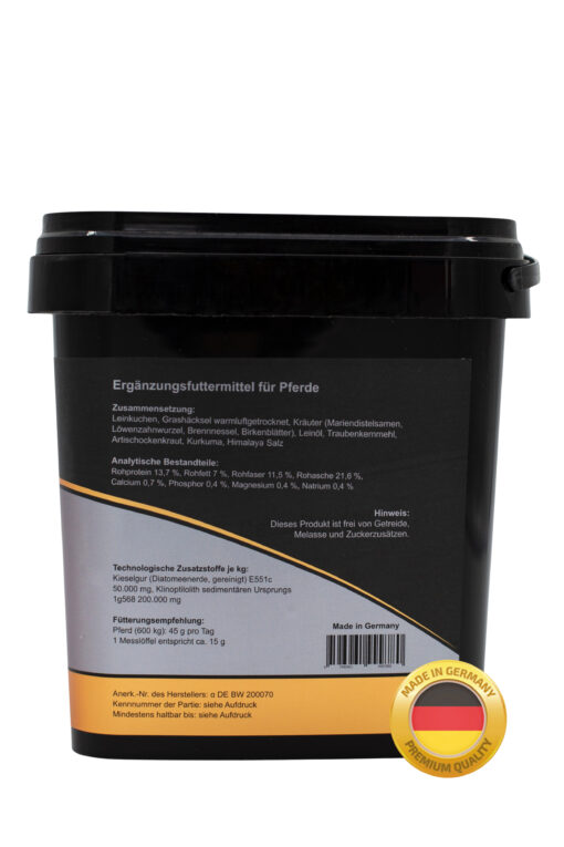 DetoxBooster - Leberkräuter Pferd – Bild 2