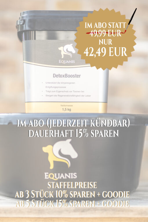 DetoxBooster - Leberkräuter Pferd – Bild 4